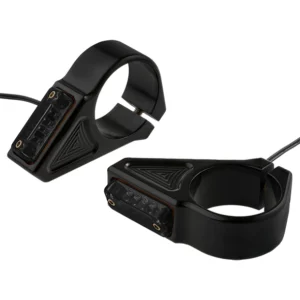 SMOKED RECTANGLE FORK MOUNT TURN SIGNALS