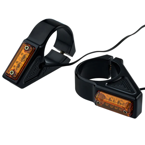 RECTANGLE FORK MOUNT TURN SIGNALS - Image 3