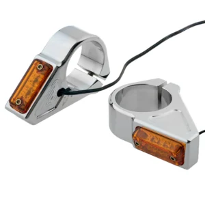 RECTANGLE FORK MOUNT TURN SIGNALS