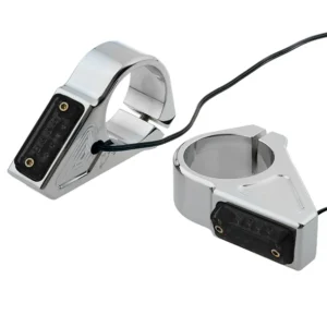 SMOKED RECTANGLE FORK MOUNT TURN SIGNALS
