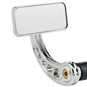RECTANGLE BAR END MIRROR STEM C