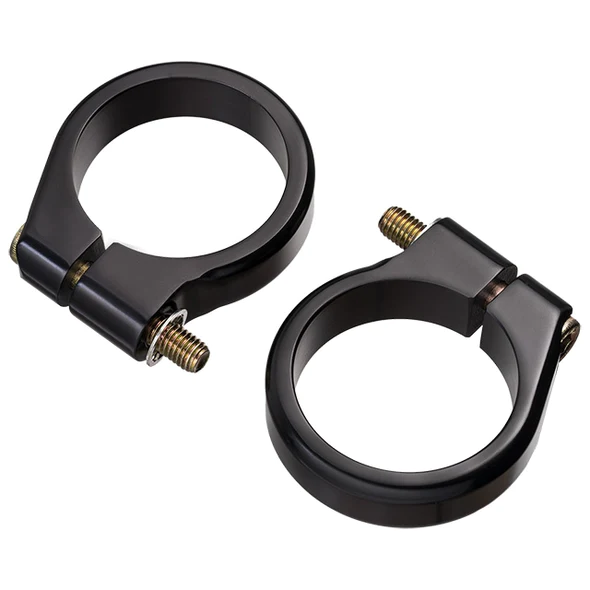 TURN SIGNAL FORK TUBE CLAMPS