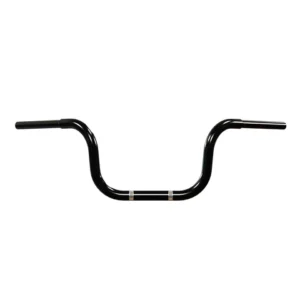 10″ APE HANGERS (WIDE MOUNT) BLACK – 1 1/4″ HANDLEBARS