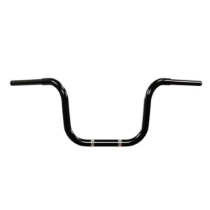 12″ APE HANGERS (WIDE MOUNT) BLACK – 1 1/4″ HANDLEBARS