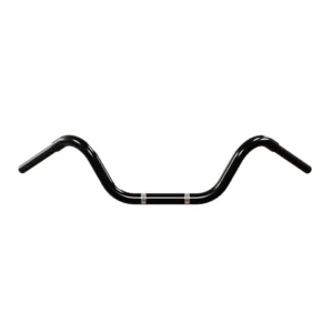BUCKHORN (WIDE MOUNT) BLACK – 1 1/4″ HANDLEBARS
