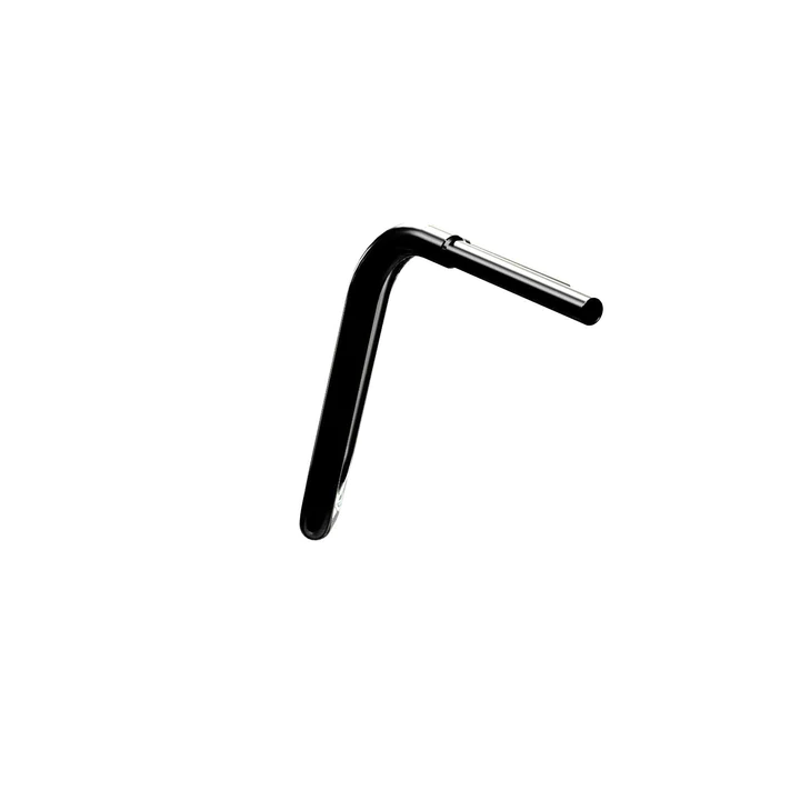 OLD SCHOOL 13" APE HANGERS BLACK - 1 1/4" HANDLEBARS - Image 9