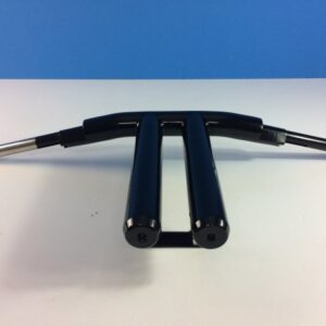 2″ Thick, T-Bar with 10″ Straight Rise Integrated Risers.