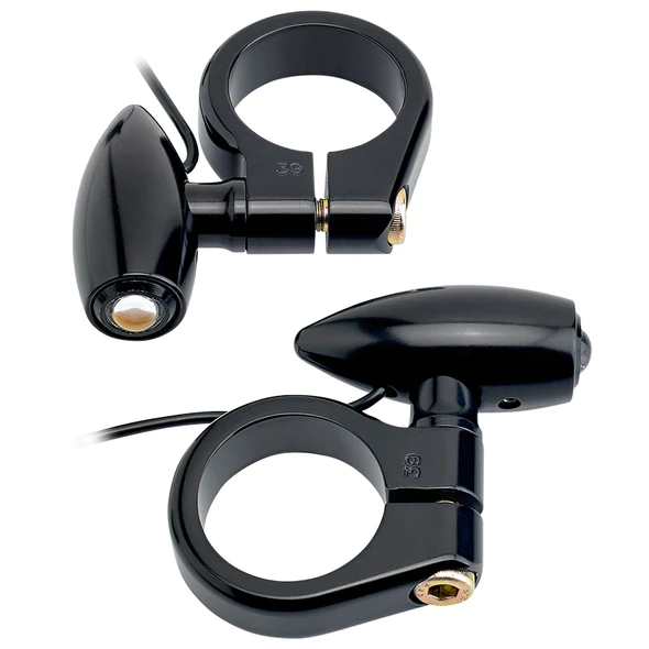 TURN SIGNAL FORK TUBE CLAMPS - Image 3