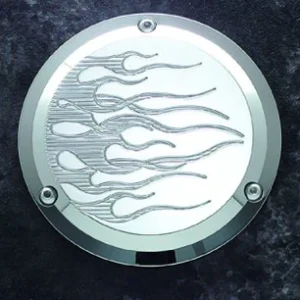 3 HOLE DERBY COVER FLAME