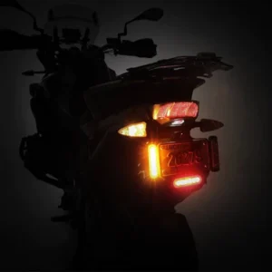 DRL VISIBILITY LIGHTING KIT WITH OFFSET MOUNT – WHITE OR AMBER (PAIR)