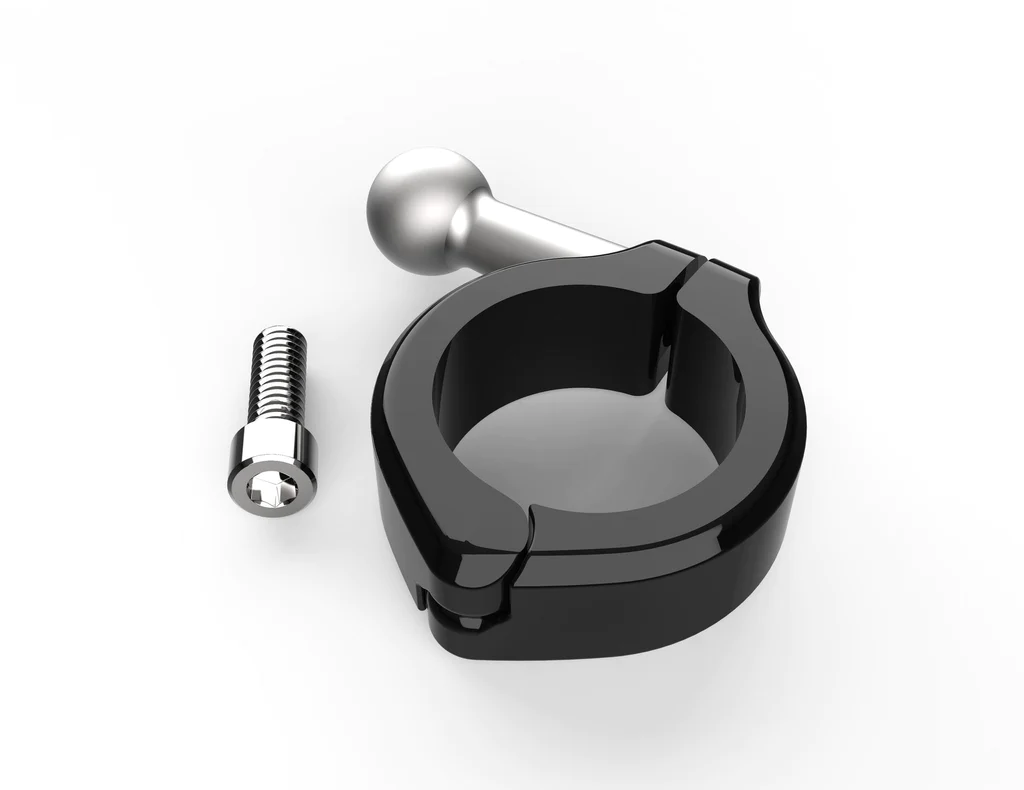 ALUMINUM BAR MOUNT 1-1/4" CLAMP