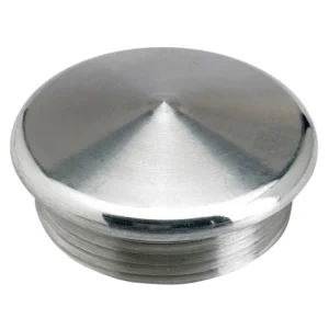 OPEN END KNURLED GRIP END CAP