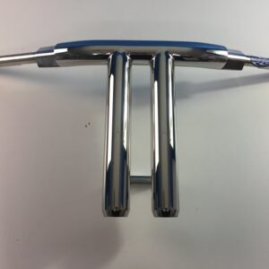 2″ Thick, T-Bar with 8″ Straight Rise Integrated Risers.