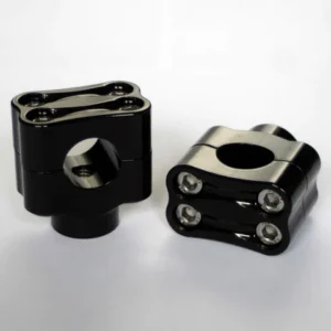 1″ METRIC | KNUCKLE RISERS BLACK