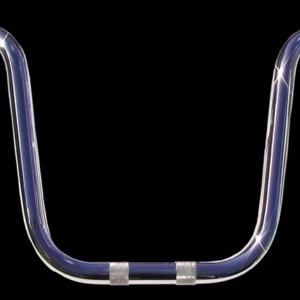 1-1/4” Thick, Ape Hanger 18″ Rise, for 1-1/4″ Clamping Risers