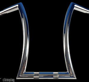 1-1/4″ Thick, Highball, 18″ High, to suit 1-1/4″ Clamping Risers