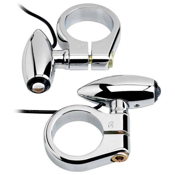 TURN SIGNAL FORK TUBE CLAMPS - Image 4