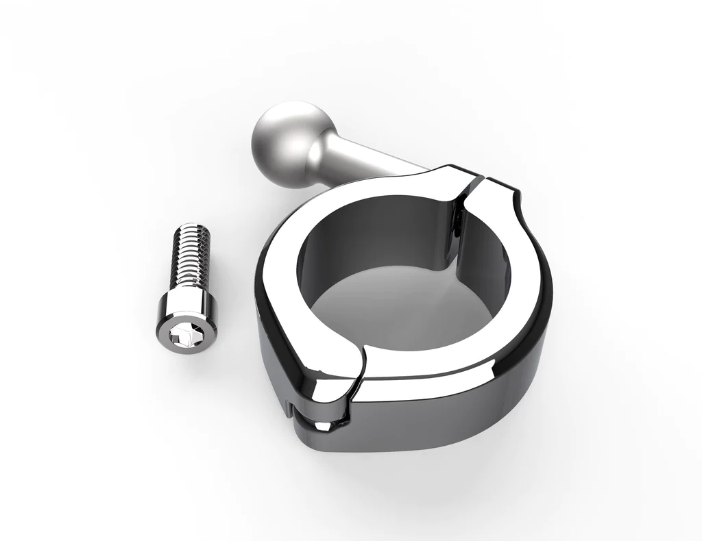 ALUMINUM BAR MOUNT 1-1/4" CLAMP - Image 2