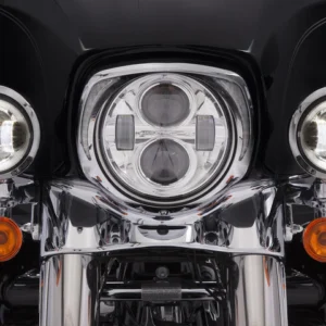 FANG® HEADLIGHT BEZEL FOR ELECTRA GLIDES, STREET GLIDES, TRI-GLIDES