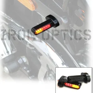 LONG REAR WING 3 IN 1 INDICATORS 93-18 HARLEY MODELS