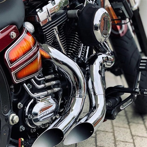 Blow Performance Exhaust Sportster Chrome - Image 5