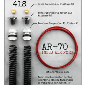 Platinum AR-­70/41S Fork Tube Air Ride Kit