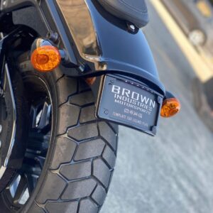 B-Tail Tail Tidy Version 1 – Black. Fits: Fat Bob 2018-Current