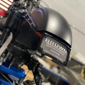 B-Tail Tail Tidy Version 1 – Black. Fits 2013-2017 Dyna Street Bob & 2016-2017 Low Rider S.