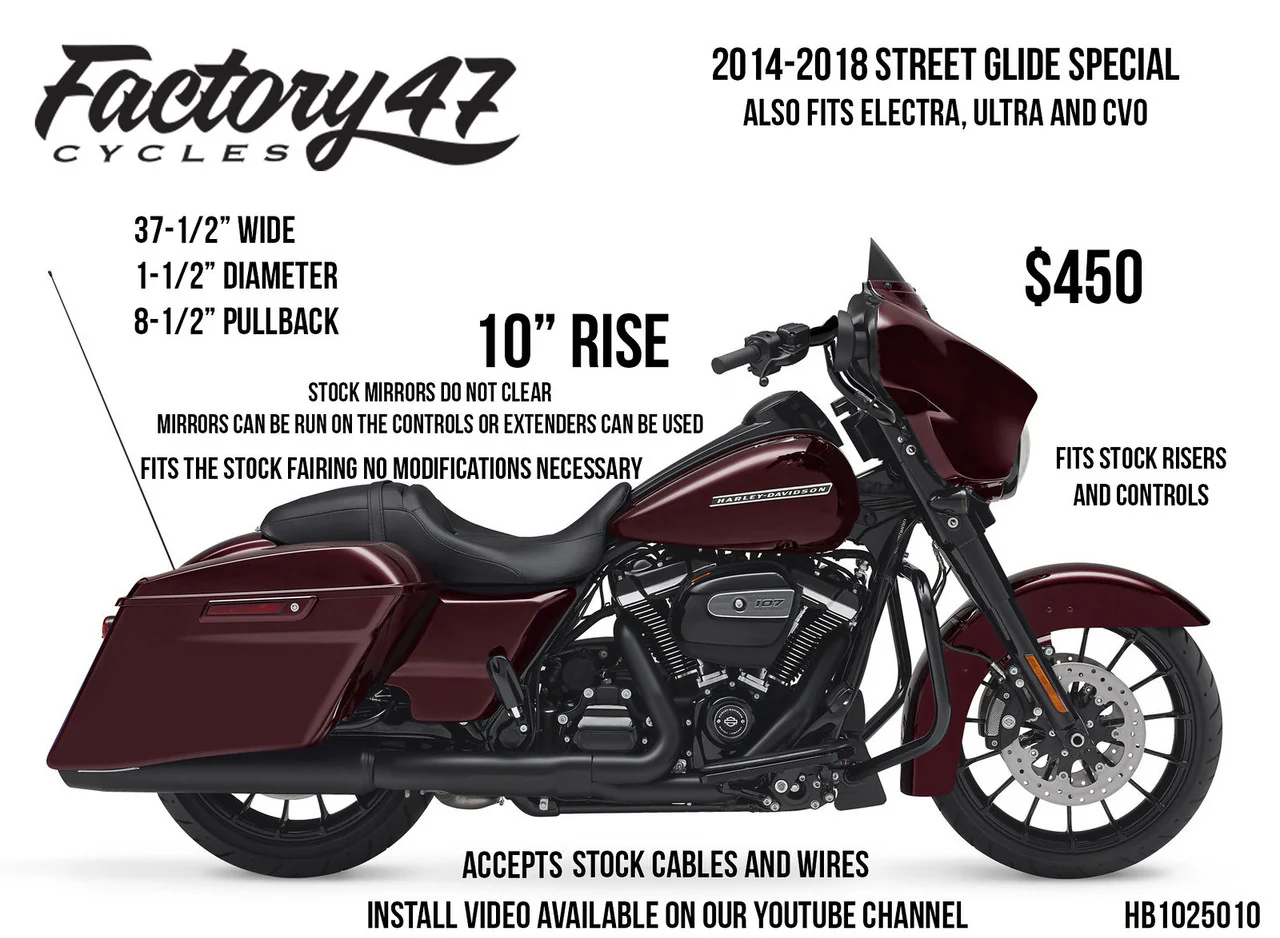 Factory 47 Assault bars 10" Gloss Black - Image 6