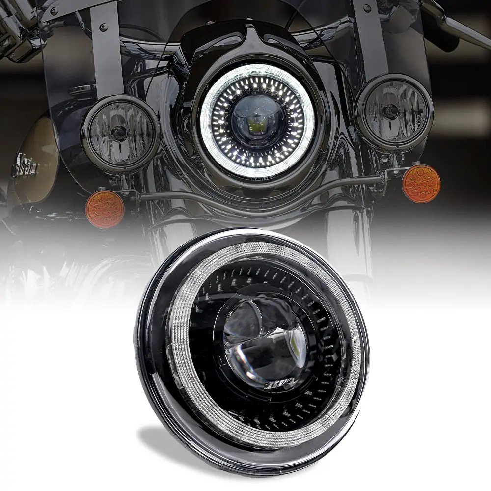 Pinsker 7" LED Headlights for Harley Davidson - Image 10